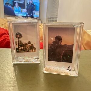 Acrylic Photo Frame with Glitter